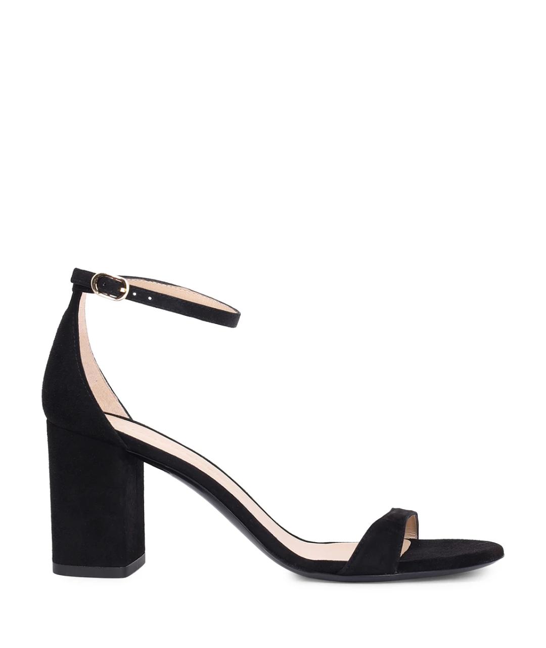 STUART WEITZMAN Черные босоножки, фото 1