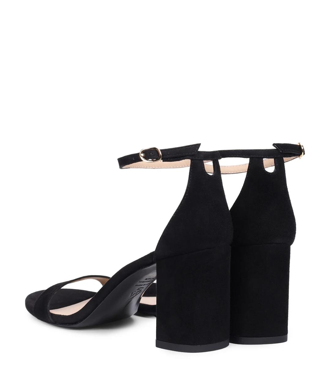 STUART WEITZMAN Черные босоножки, фото 4