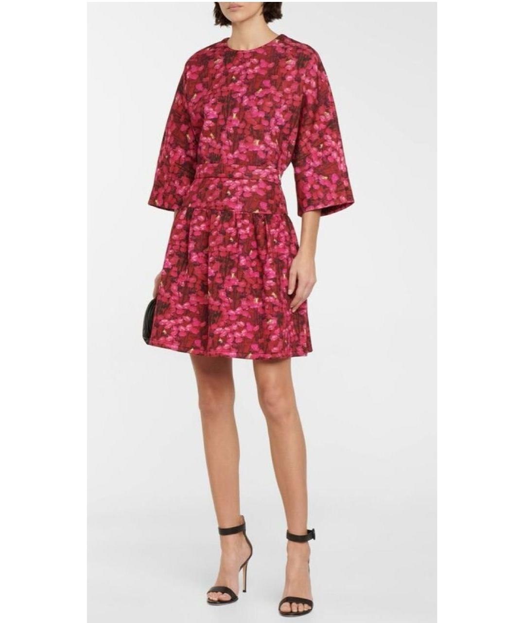 MAX MARA Розовый вискозный костюм с юбками, фото 4