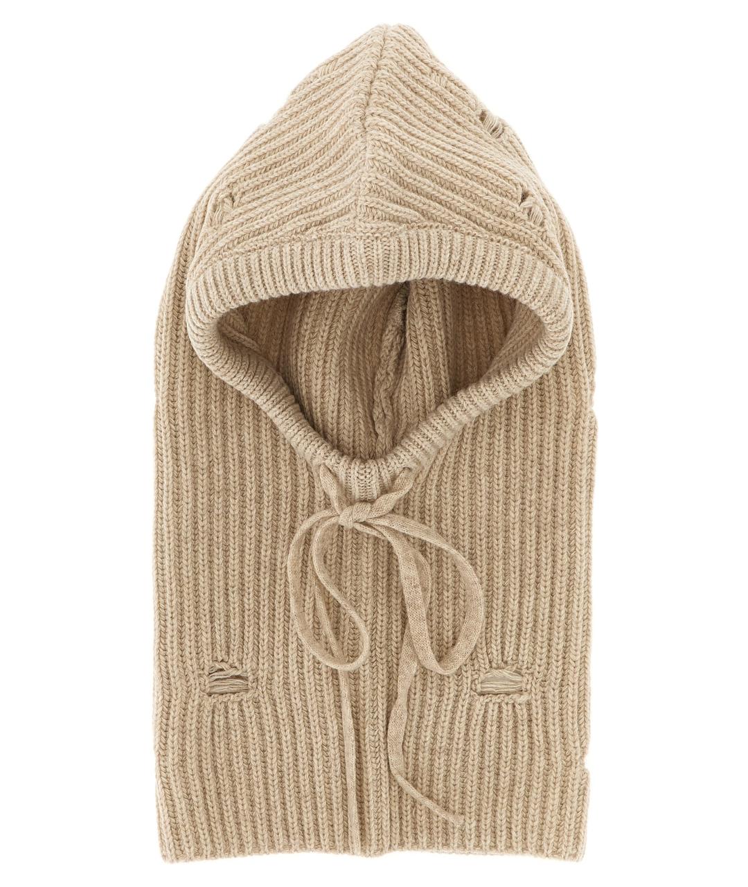 MM6 MAISON MARGIELA Бежевый капюшон, фото 2