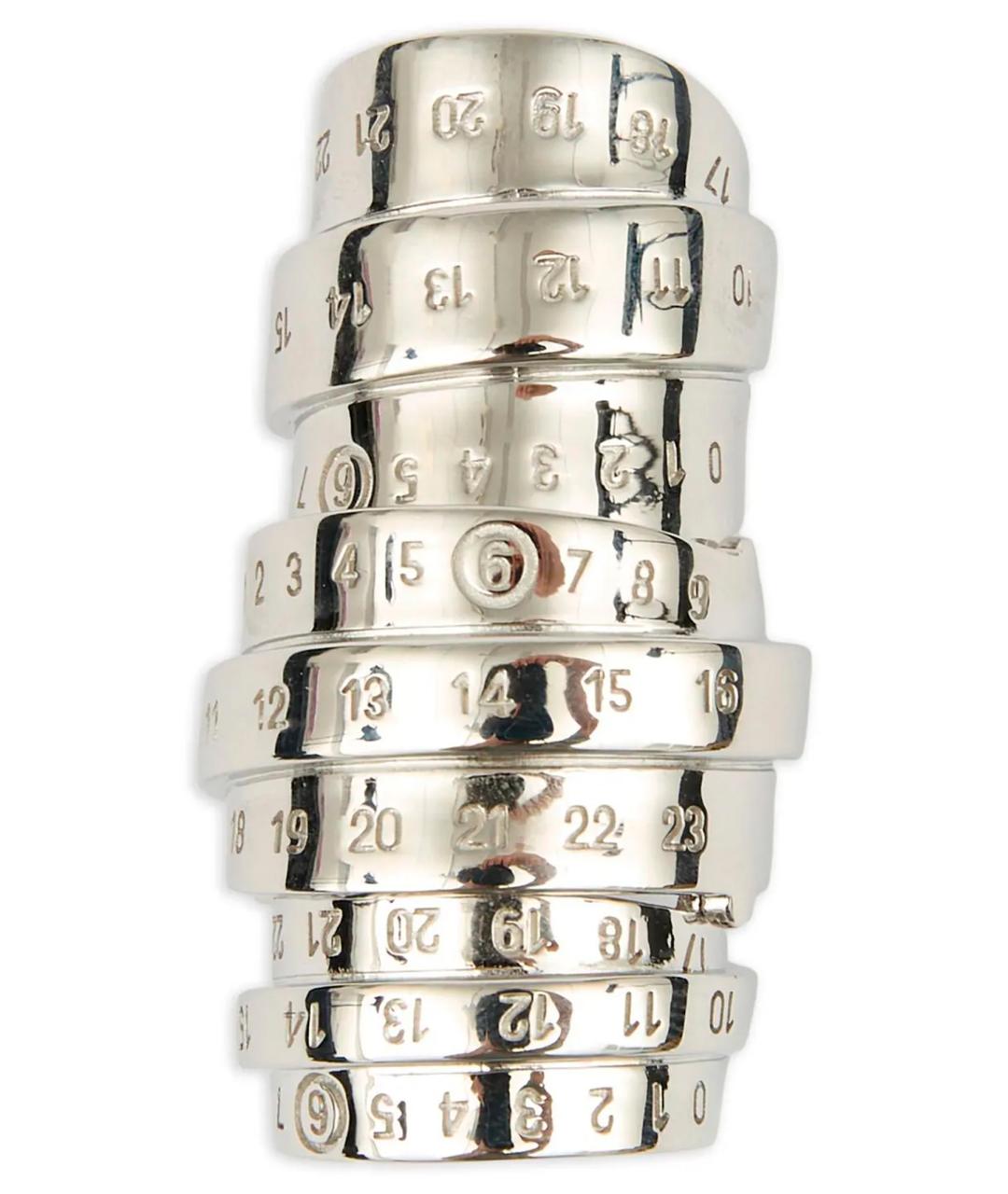 MM6 MAISON MARGIELA Серебряное кольцо, фото 1