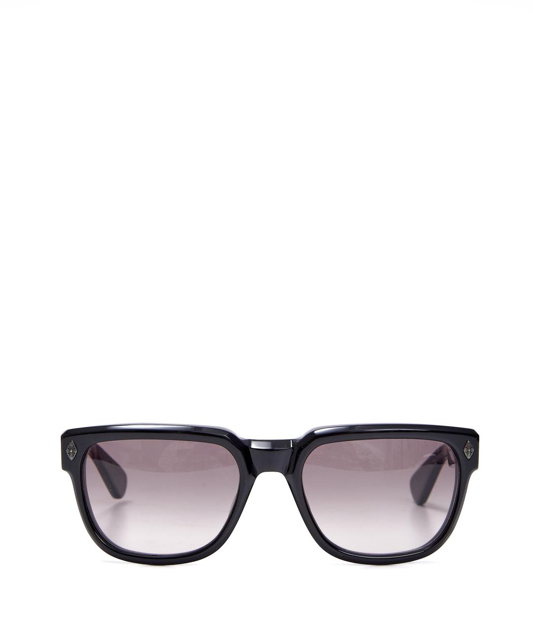 CHROME HEARTS Черные пластиковые солнцезащитные очки, фото 8