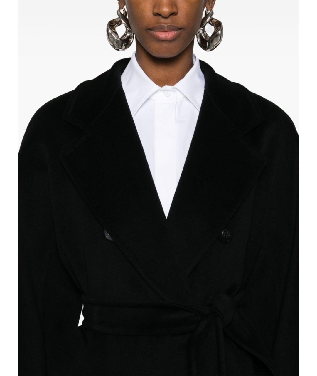 MAX MARA Черное пальто, фото 2