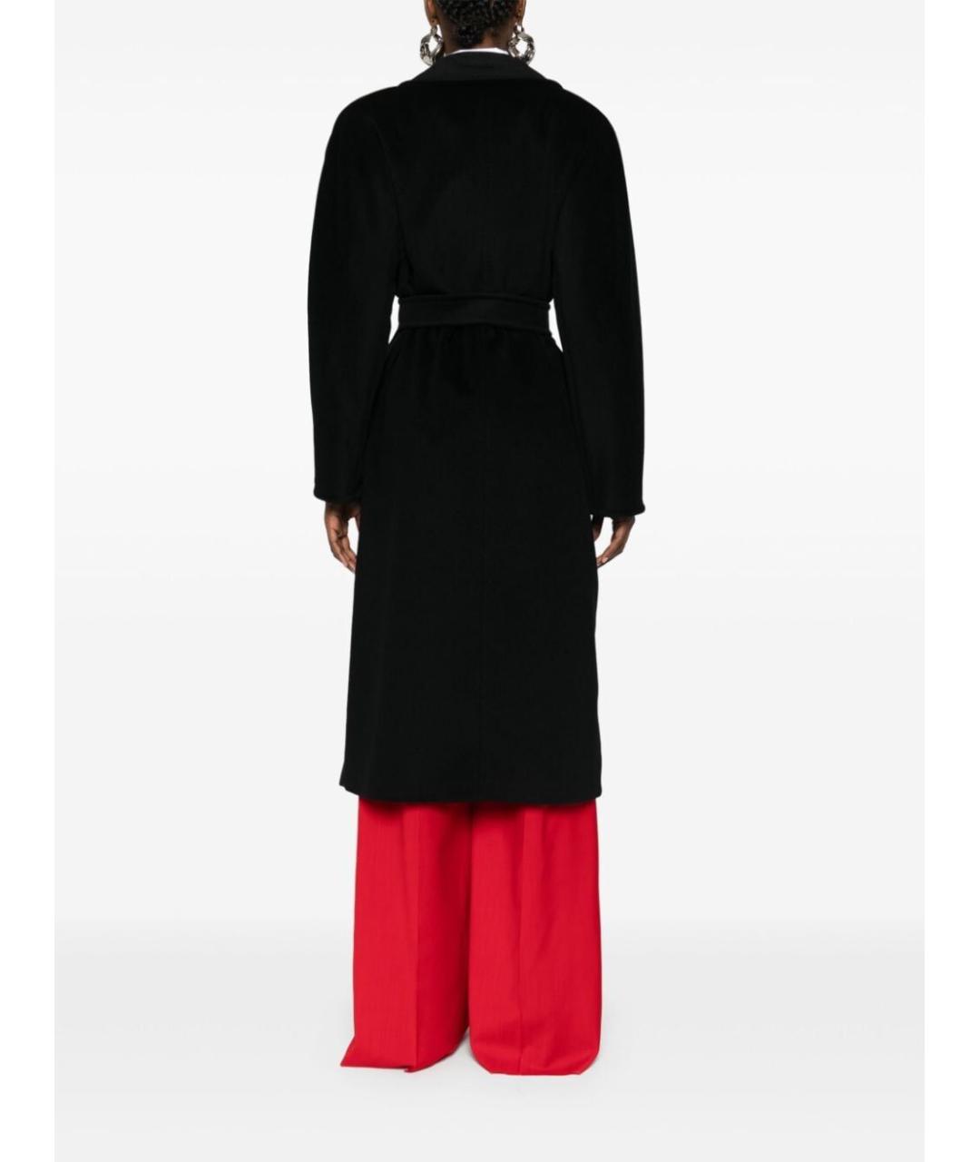 MAX MARA Черное пальто, фото 4