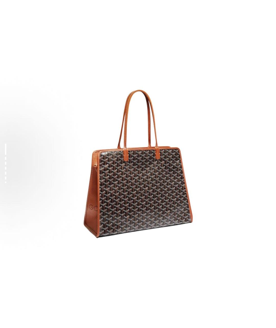 GOYARD Коричневая сумка тоут, фото 5