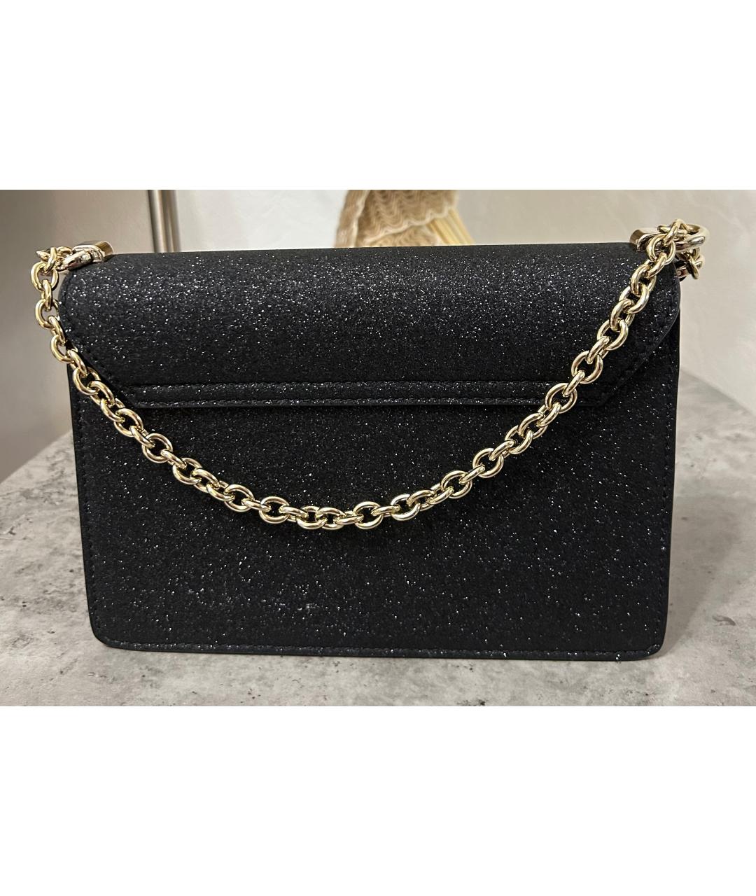 FURLA Черная сумка через плечо, фото 3