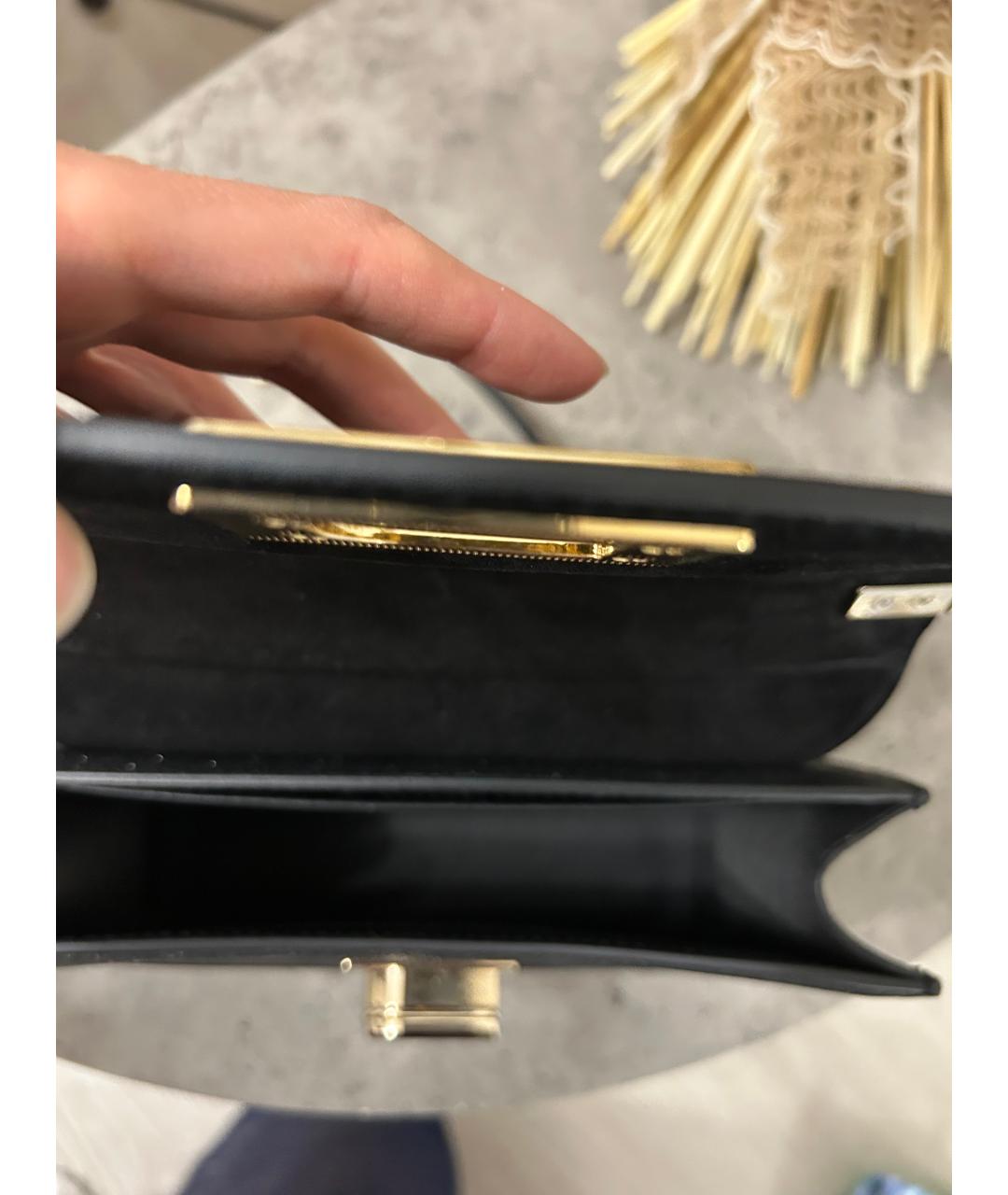 FURLA Черная сумка через плечо, фото 4