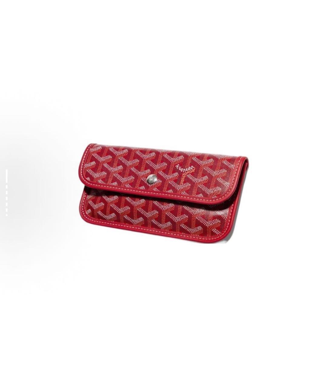 GOYARD Красная сумка тоут, фото 4