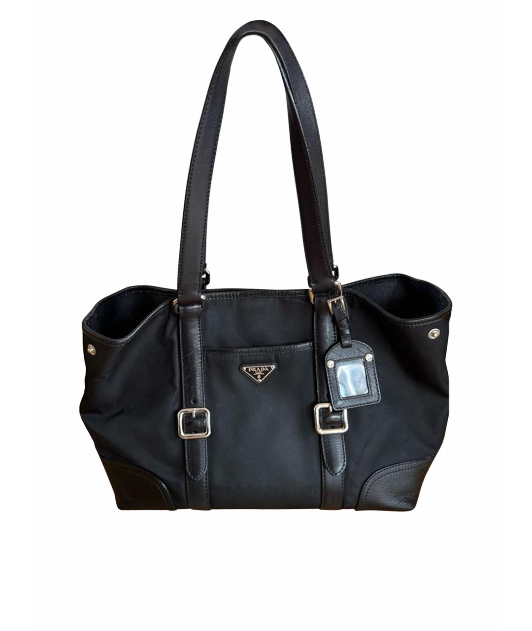 PRADA Черная сумка тоут, фото 1