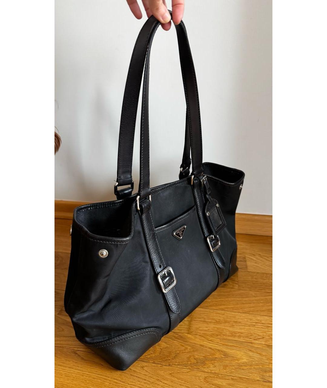 PRADA Черная сумка тоут, фото 2