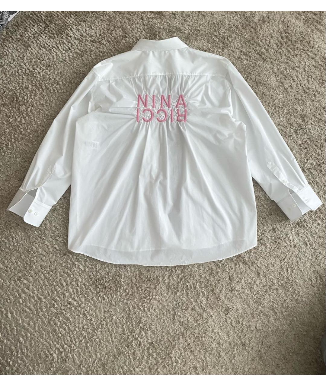 NINA RICCI Белая полиэстеровая рубашка, фото 2