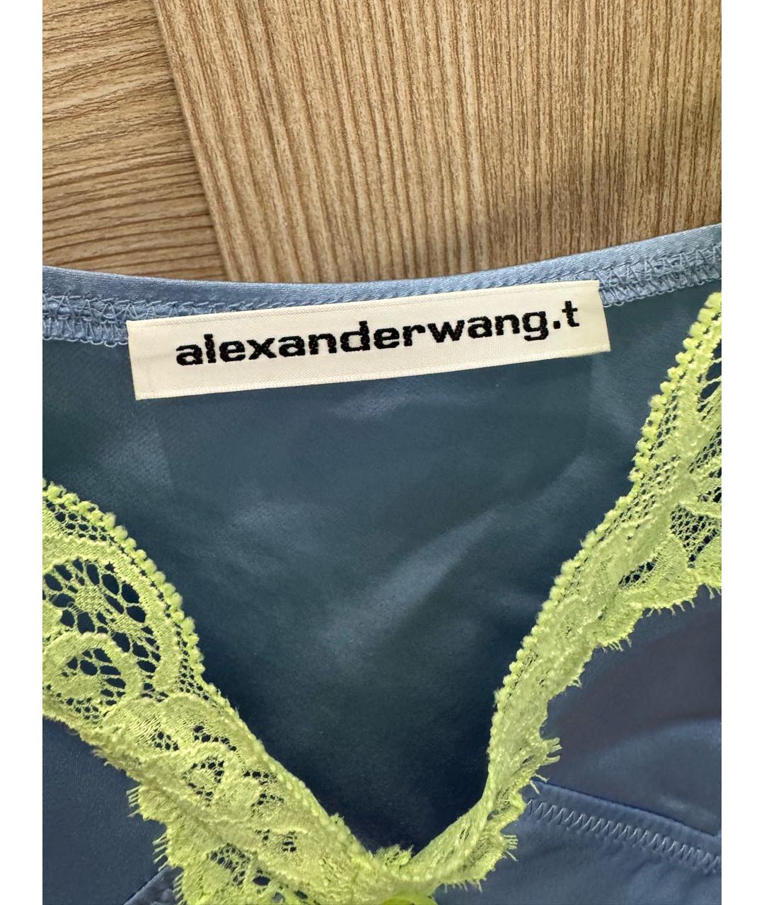 ALEXANDER WANG Голубая пижамы и сорочки, фото 3