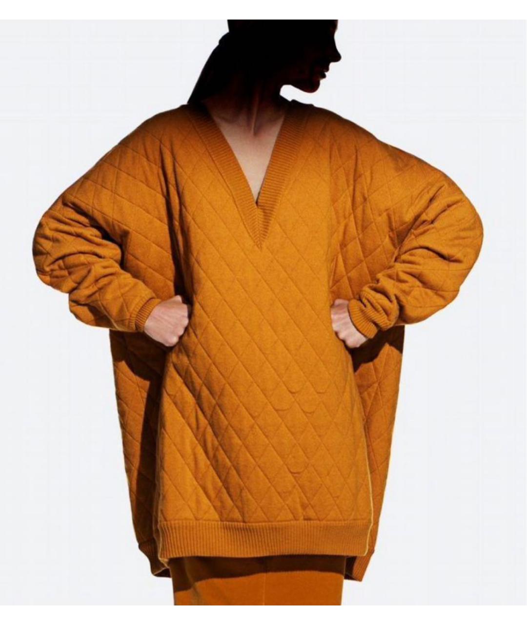 MAX MARA Коричневый шерстяной джемпер / свитер, фото 6
