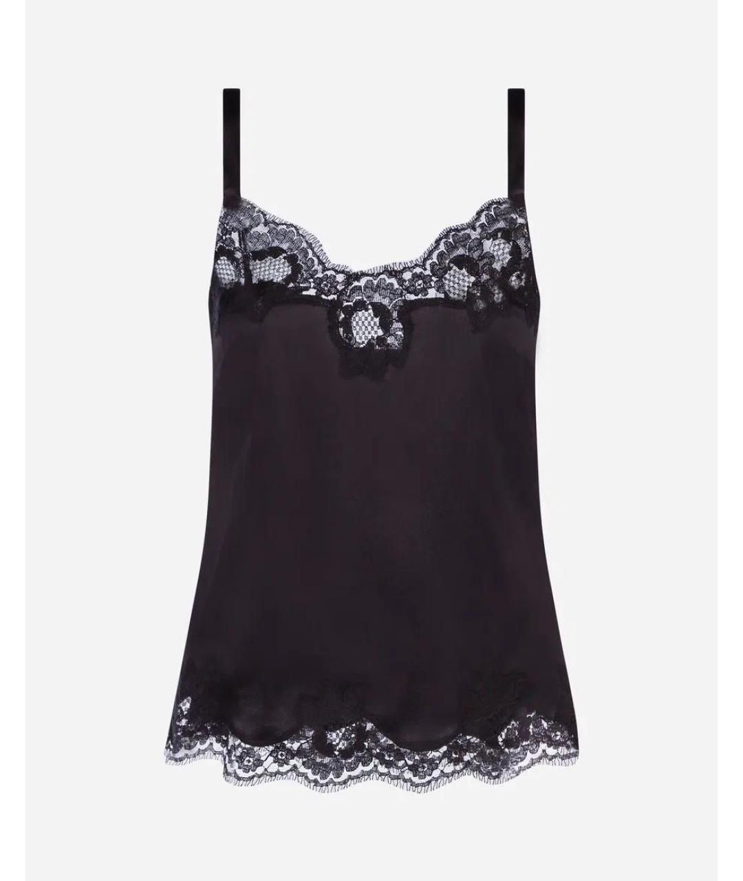 DOLCE&GABBANA Черная пижамы и сорочки, фото 5