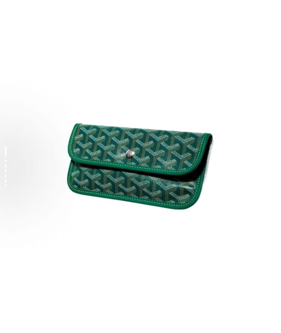 GOYARD Зеленая сумка тоут, фото 4
