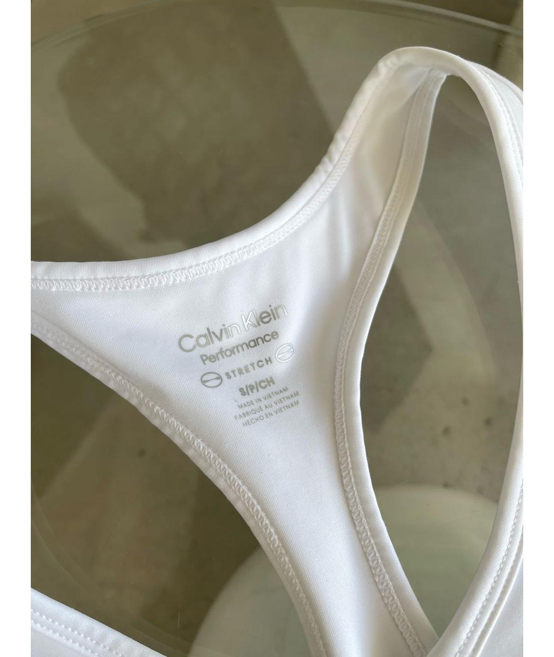 CALVIN KLEIN Белый полиэстеровый спортивные костюмы, фото 4