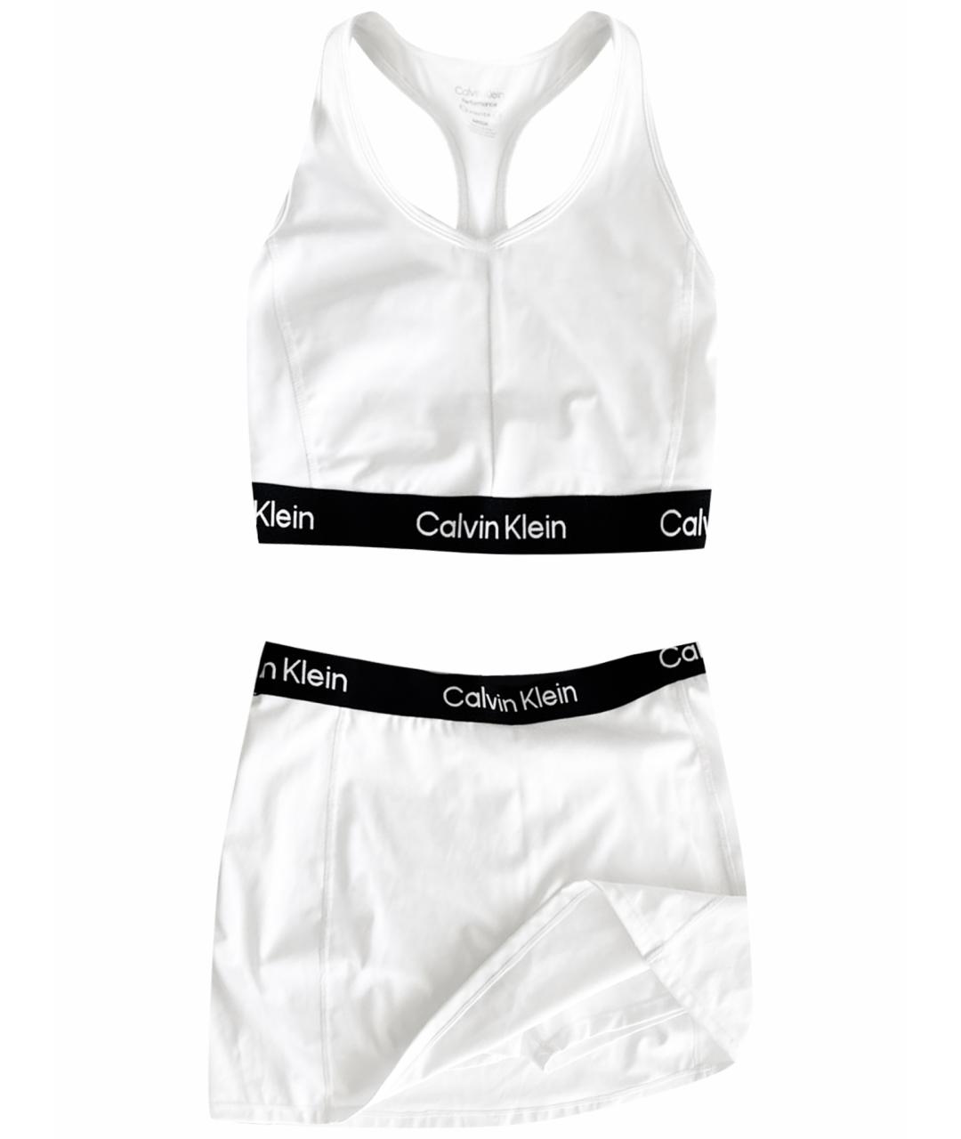 CALVIN KLEIN Белый полиэстеровый спортивные костюмы, фото 1