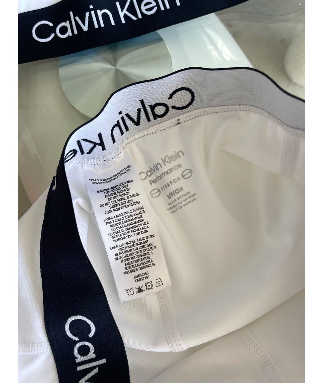 CALVIN KLEIN Белый полиэстеровый спортивные костюмы, фото 3