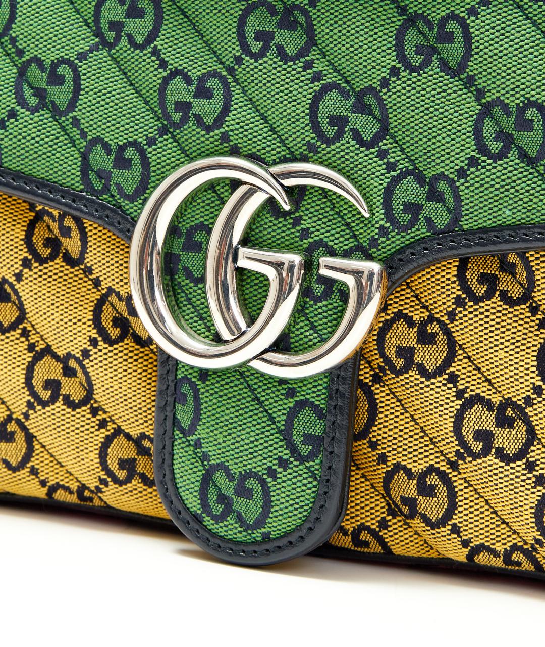 GUCCI Мульти тканевая сумка через плечо, фото 5