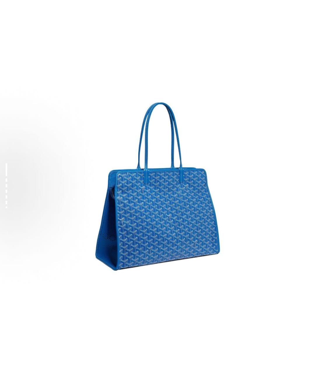 GOYARD Синяя сумка тоут, фото 5