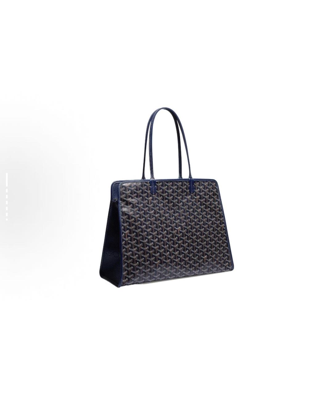 GOYARD Темно-синяя сумка тоут, фото 5