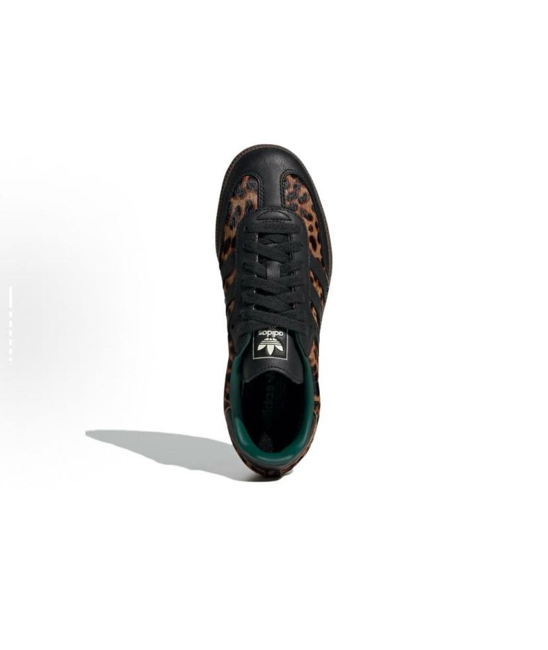 ADIDAS Черные замшевые кроссовки, фото 5