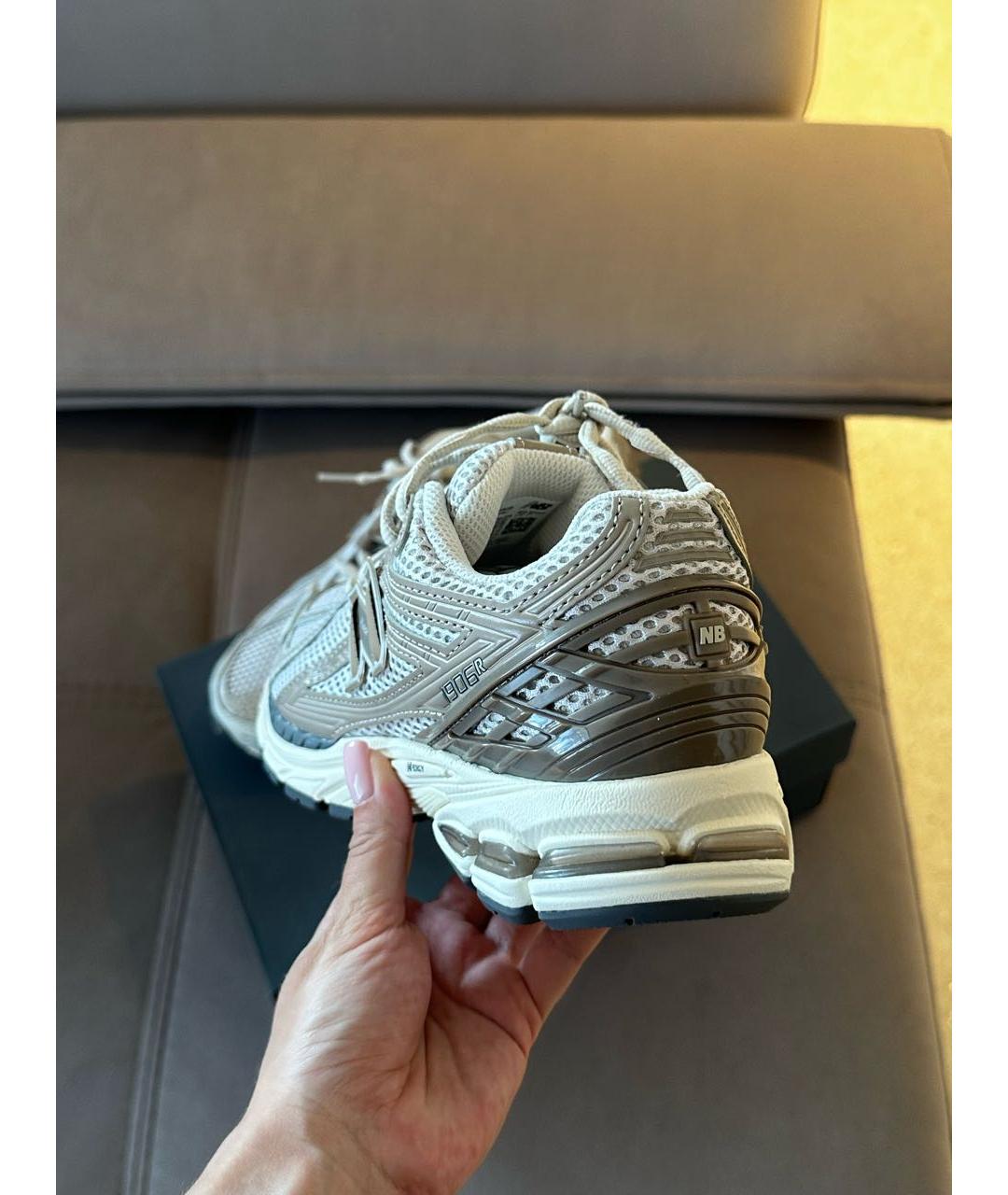 NEW BALANCE Бежевые кроссовки, фото 4