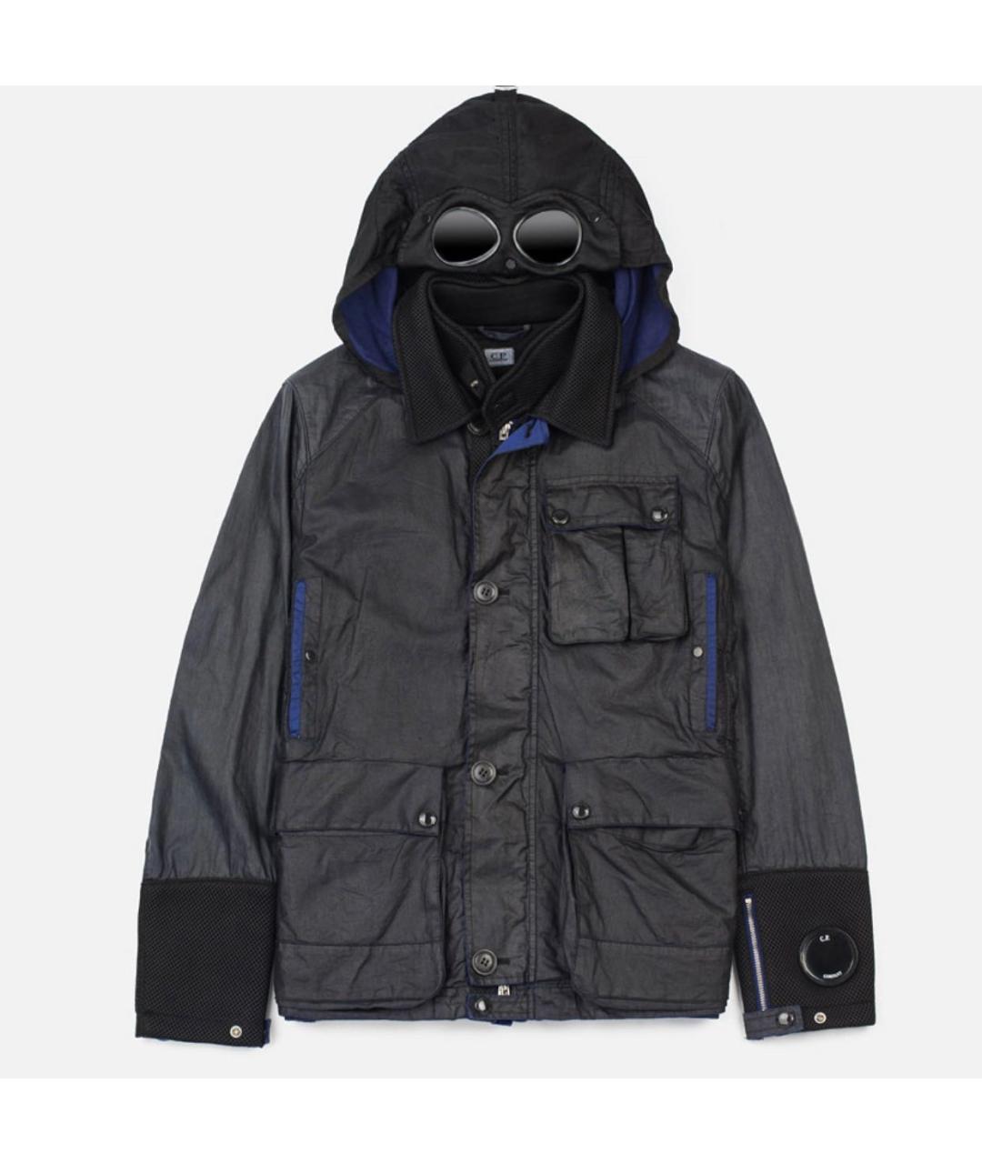CP COMPANY Темно-синяя льняная куртка, фото 8