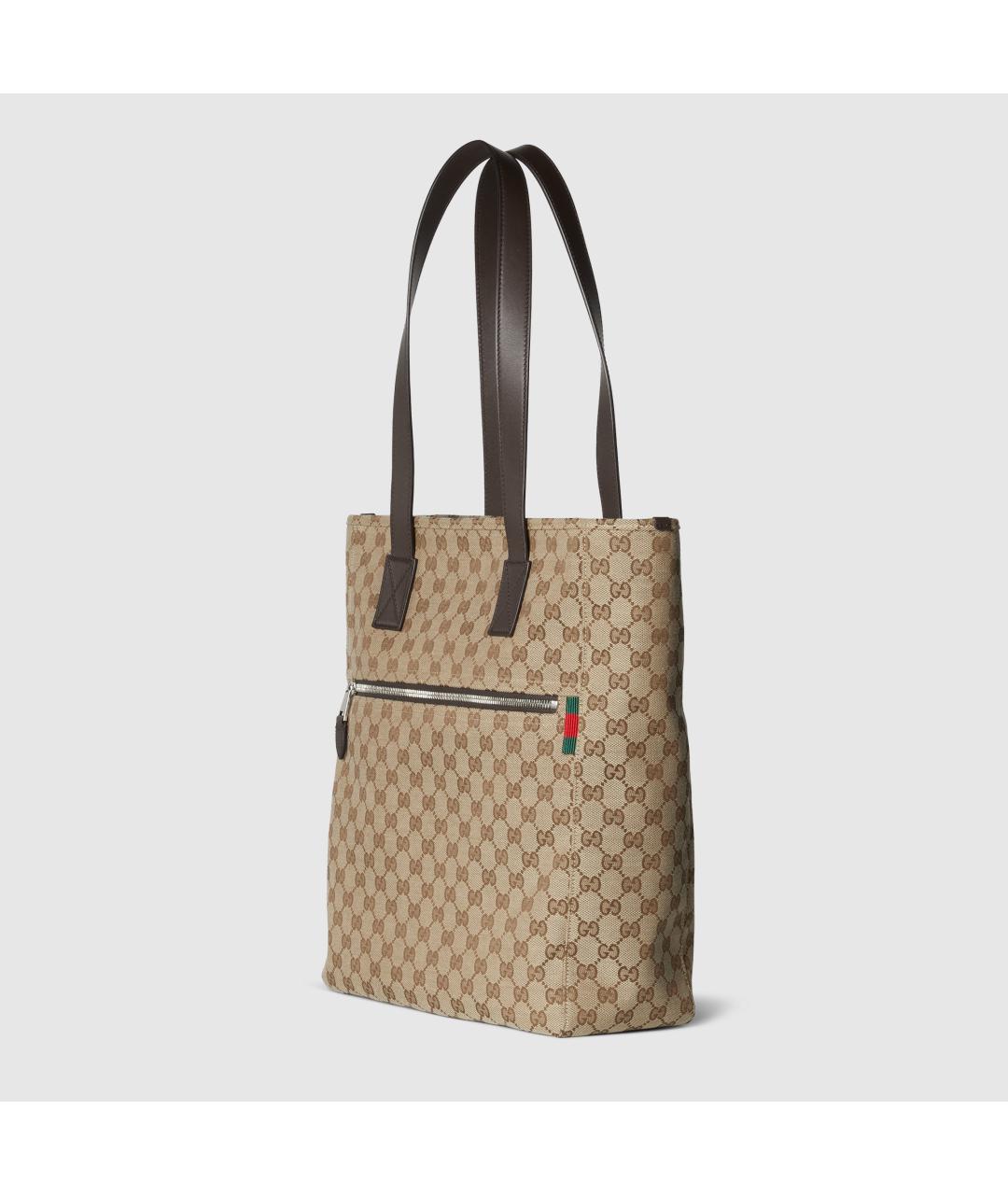 GUCCI Бежевая сумка тоут, фото 3