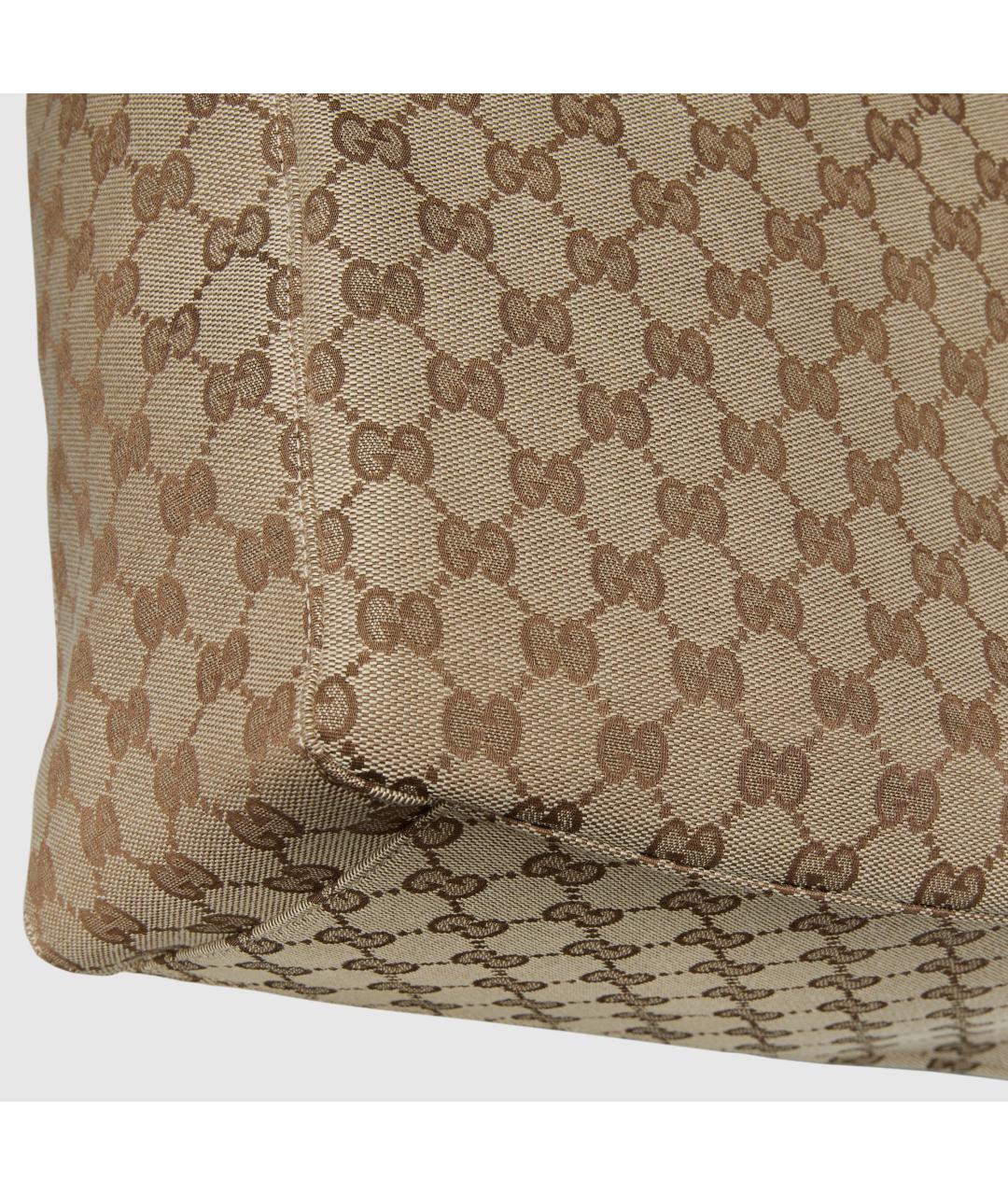 GUCCI Бежевая сумка тоут, фото 8