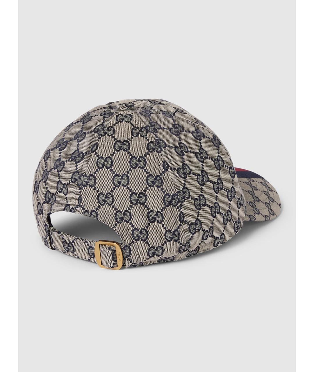 GUCCI Бежевая синтетическая кепка/бейсболка, фото 4