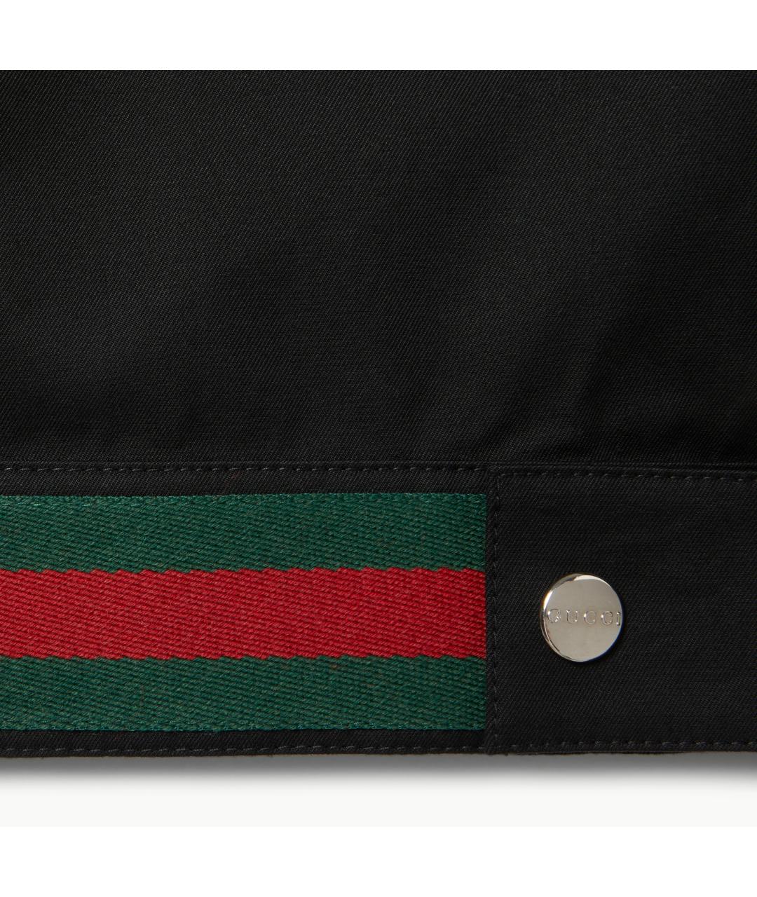 GUCCI Черная хлопковая куртка, фото 6