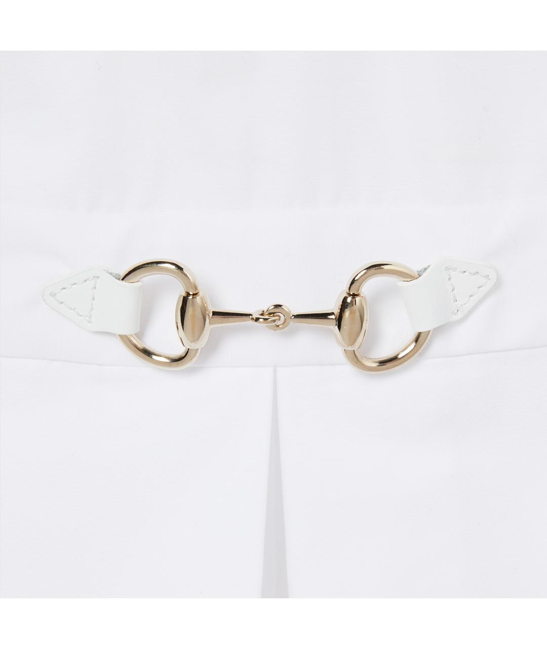 GUCCI Белое хлопковое платье, фото 6