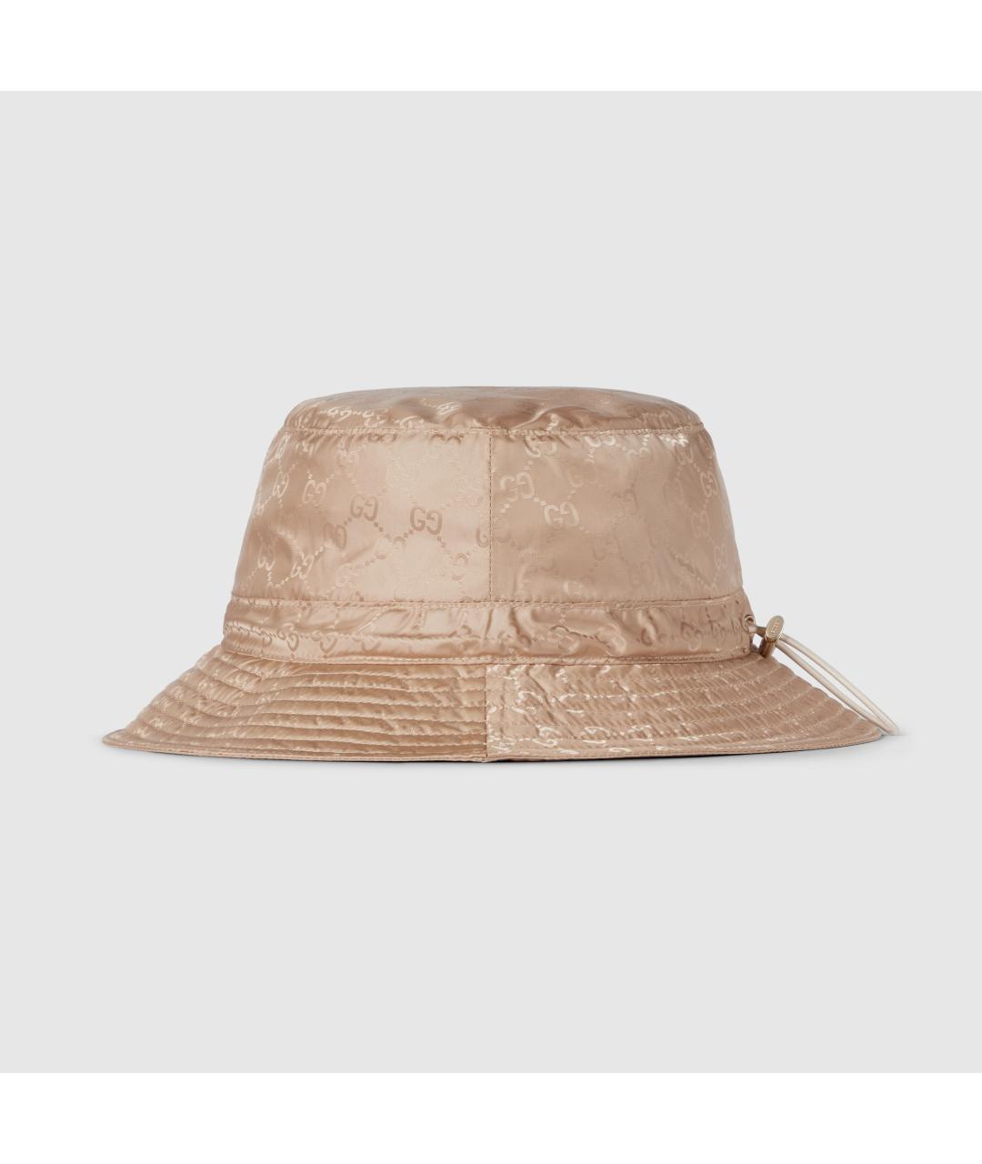GUCCI Бежевая шляпа, фото 3