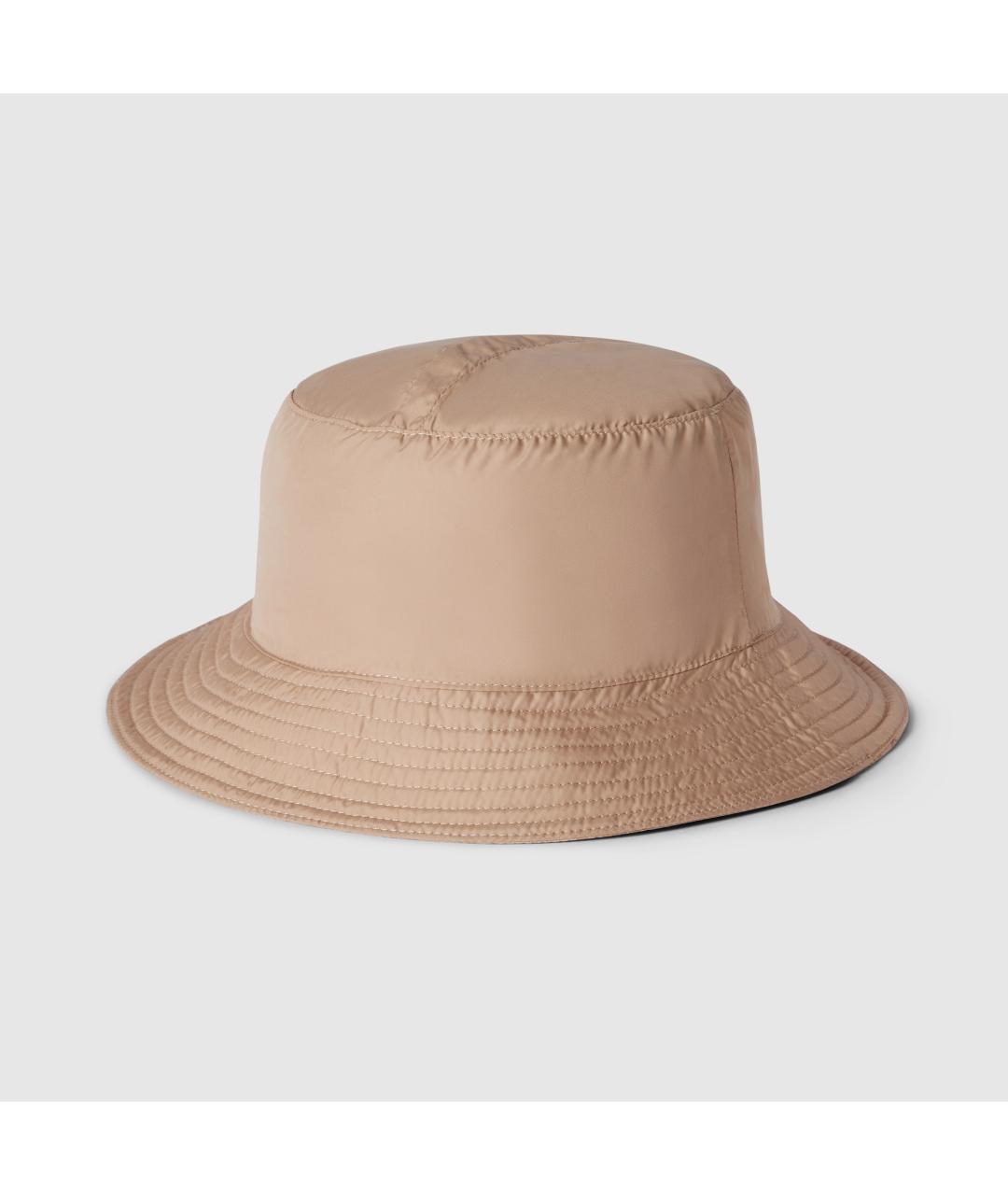 GUCCI Бежевая шляпа, фото 6