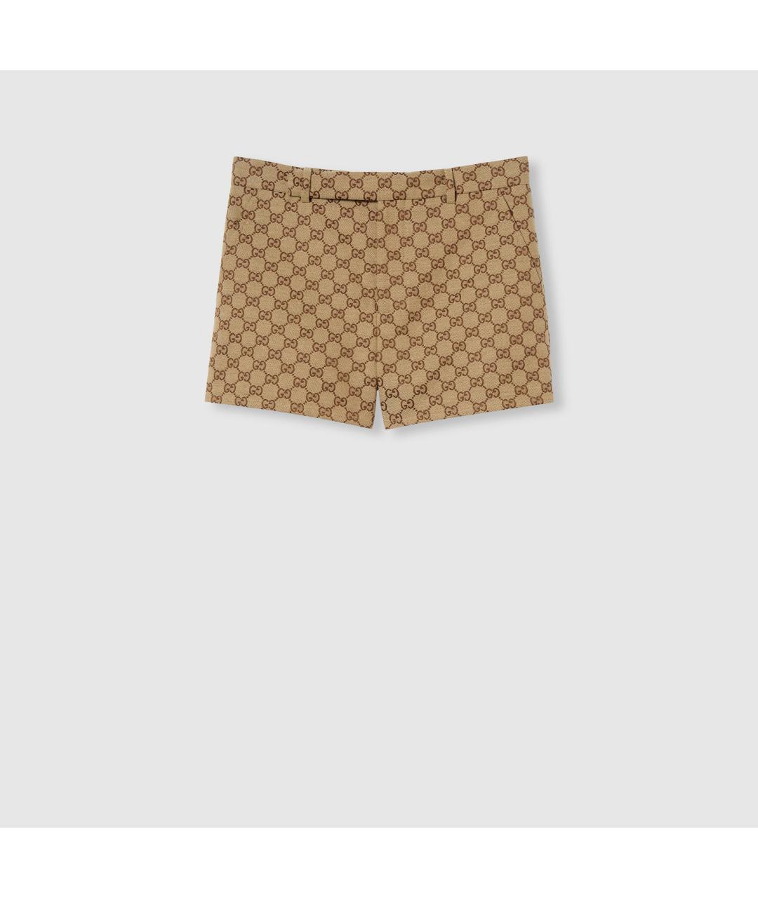 GUCCI Бежевые шорты, фото 4