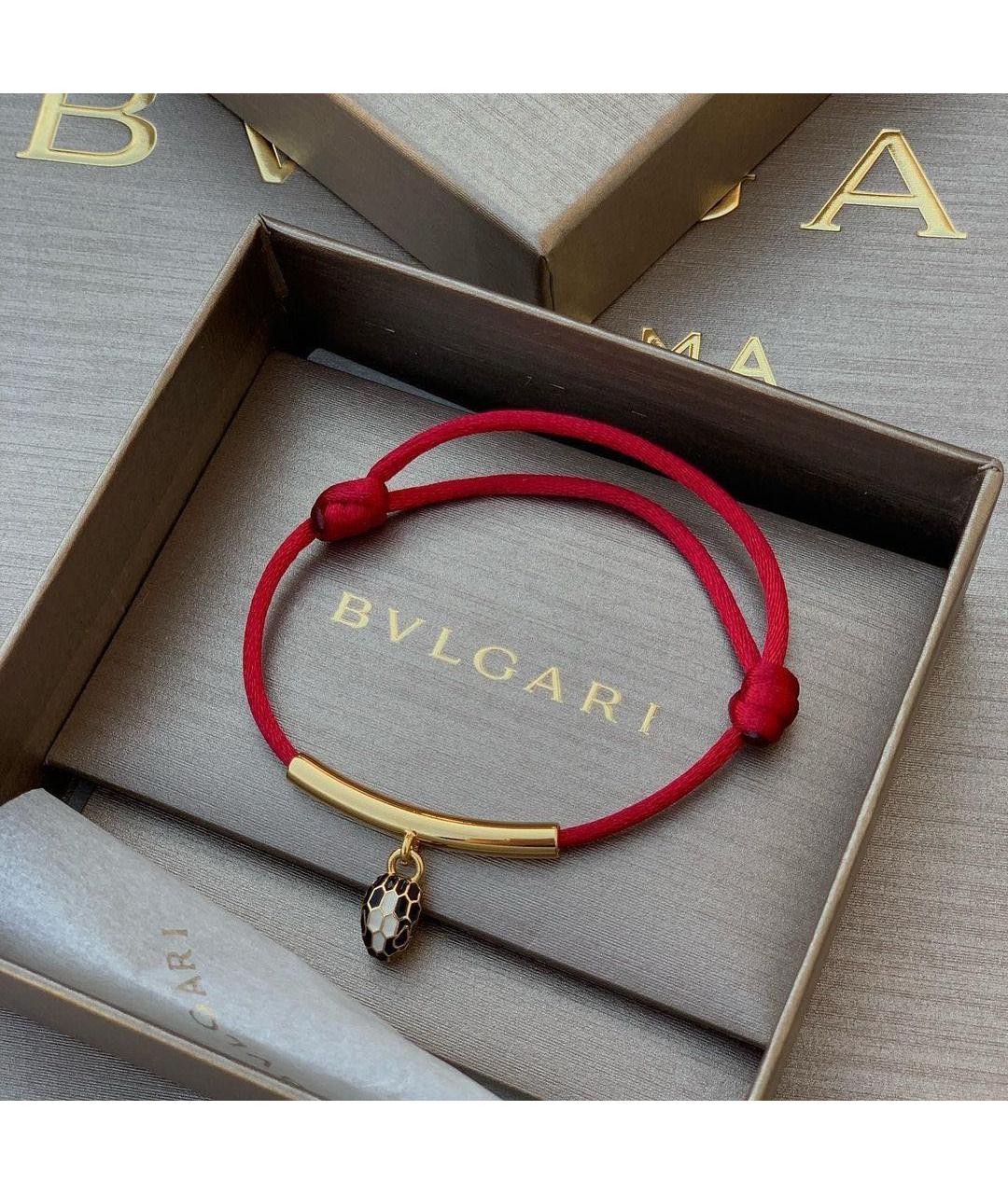 BVLGARI Красный браслет, фото 2