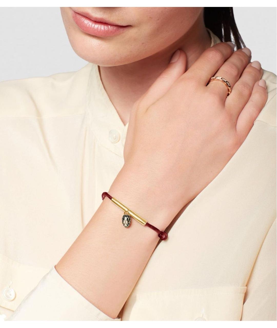 BVLGARI Красный браслет, фото 3