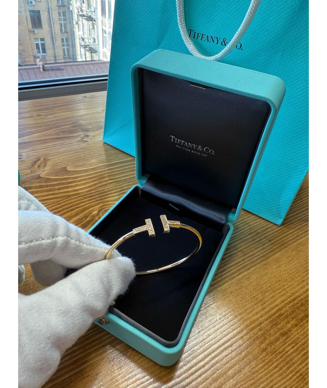 TIFFANY&CO Желтый браслет из желтого золота, фото 7