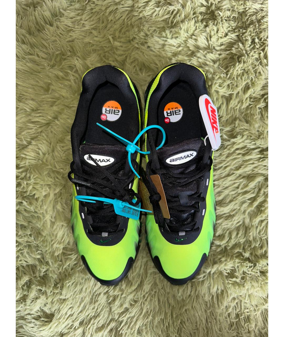 NIKE Зеленые низкие кроссовки / кеды, фото 3