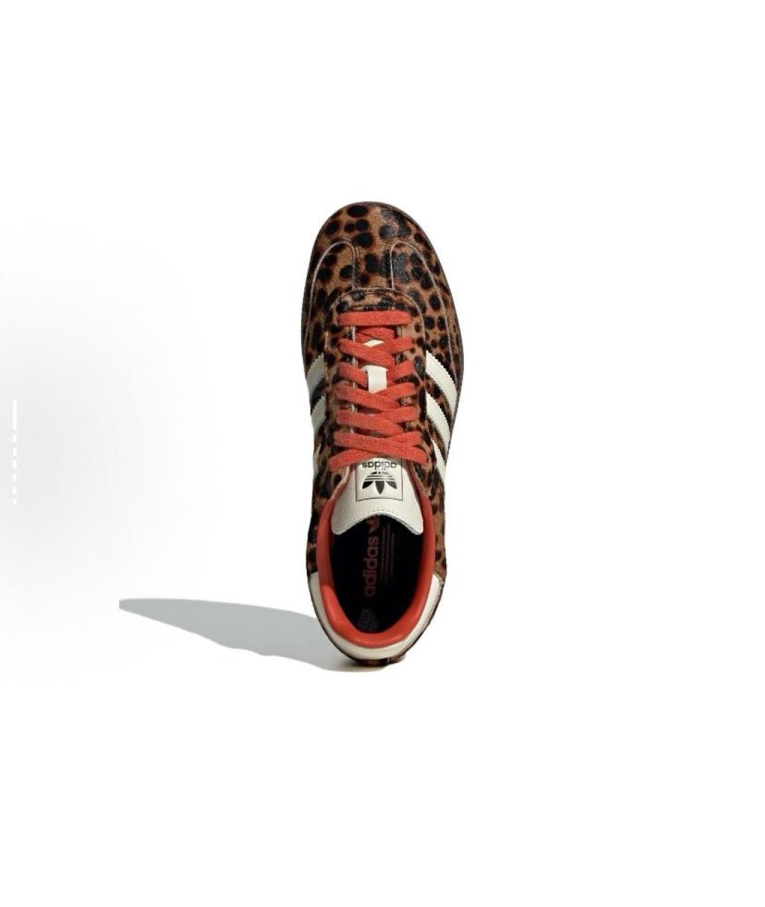 ADIDAS Оранжевое замшевые кроссовки, фото 4