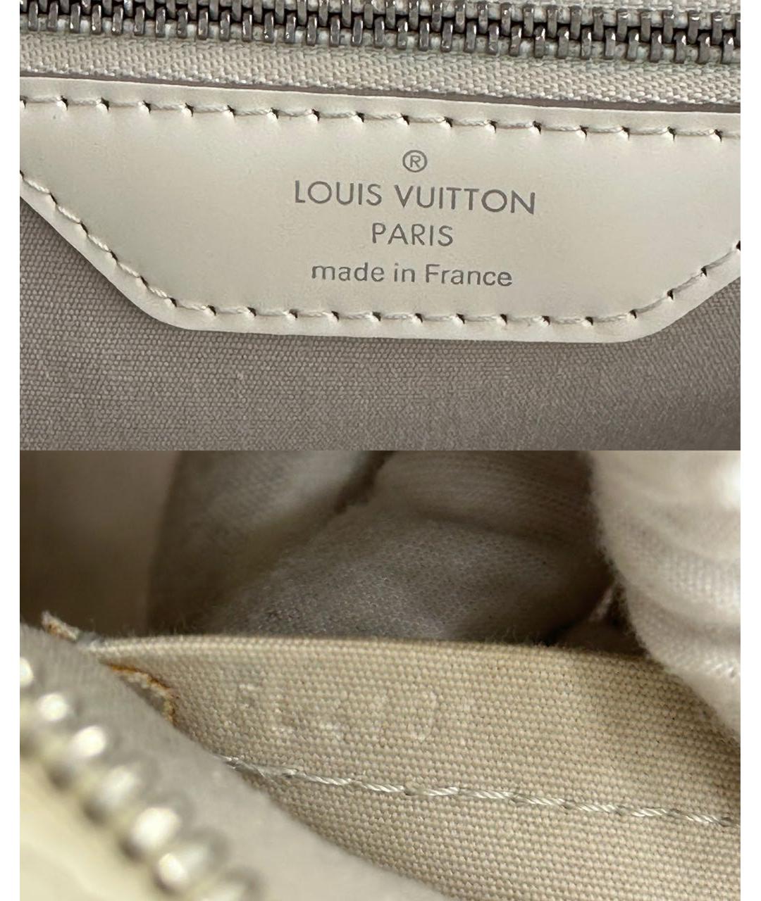 LOUIS VUITTON Кожаная сумка с короткими ручками, фото 5
