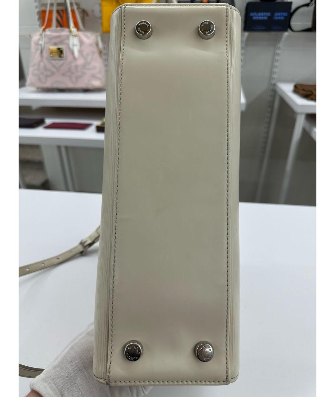 LOUIS VUITTON Кожаная сумка с короткими ручками, фото 8