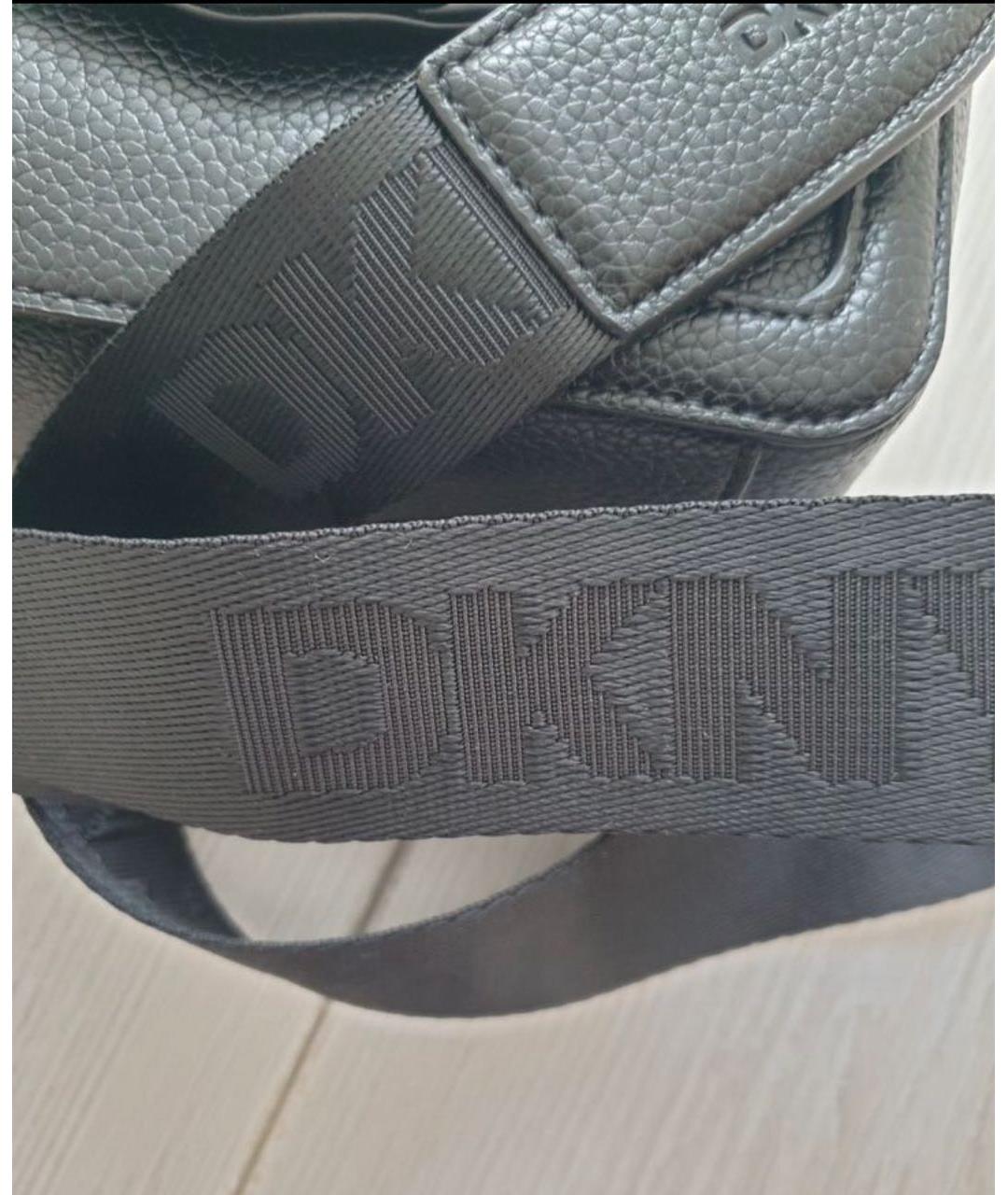 DKNY Черная сумка через плечо, фото 4