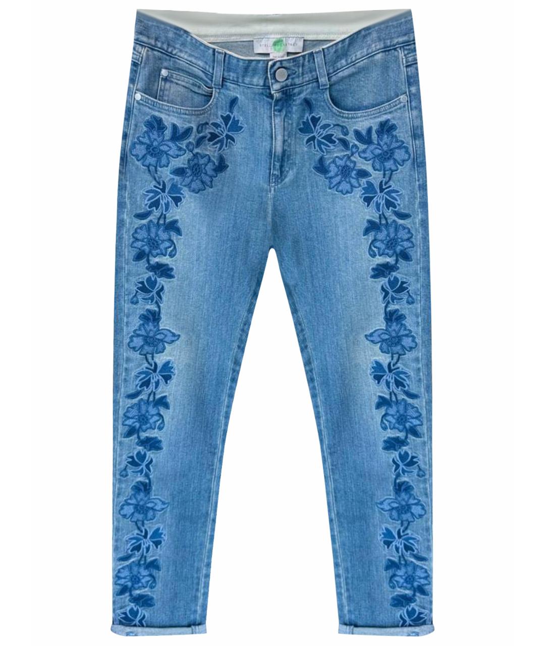 STELLA MCCARTNEY Синие прямые джинсы, фото 1