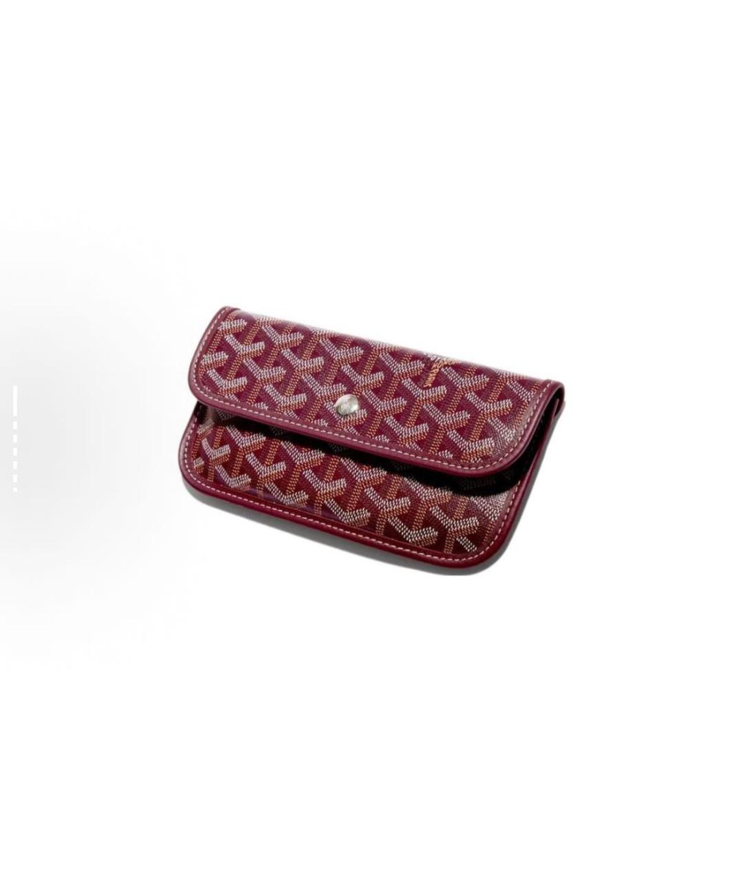 GOYARD Бордовая сумка тоут, фото 4