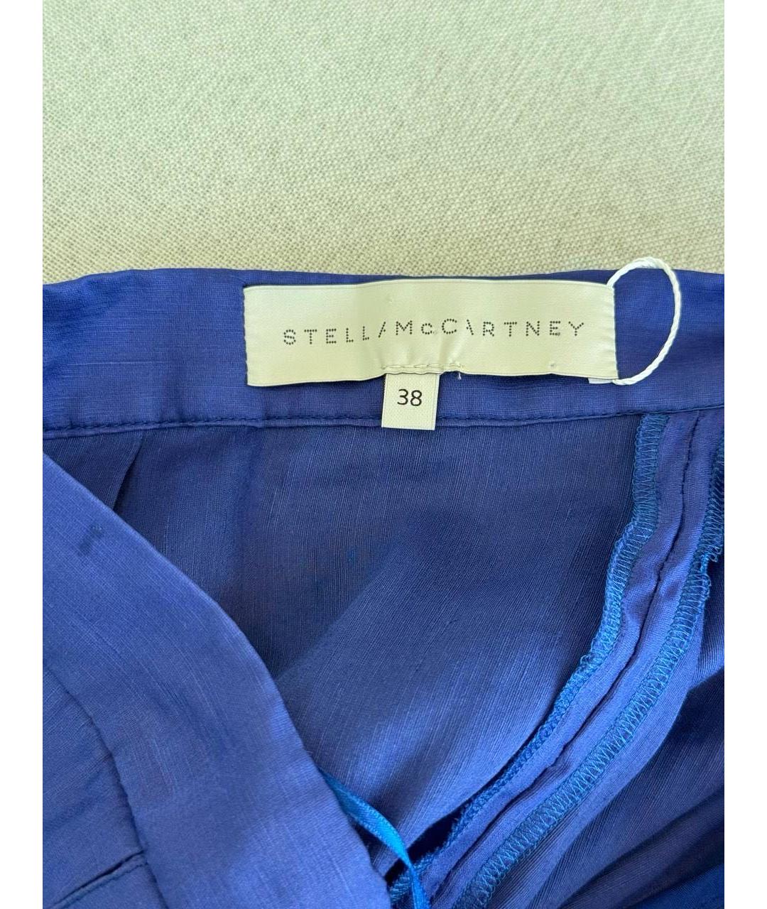 STELLA MCCARTNEY Синие брюки широкие, фото 3