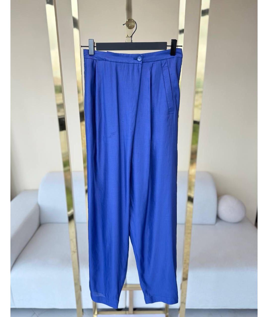 STELLA MCCARTNEY Синие брюки широкие, фото 9