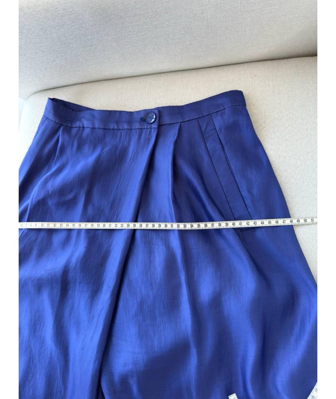 STELLA MCCARTNEY Синие брюки широкие, фото 8
