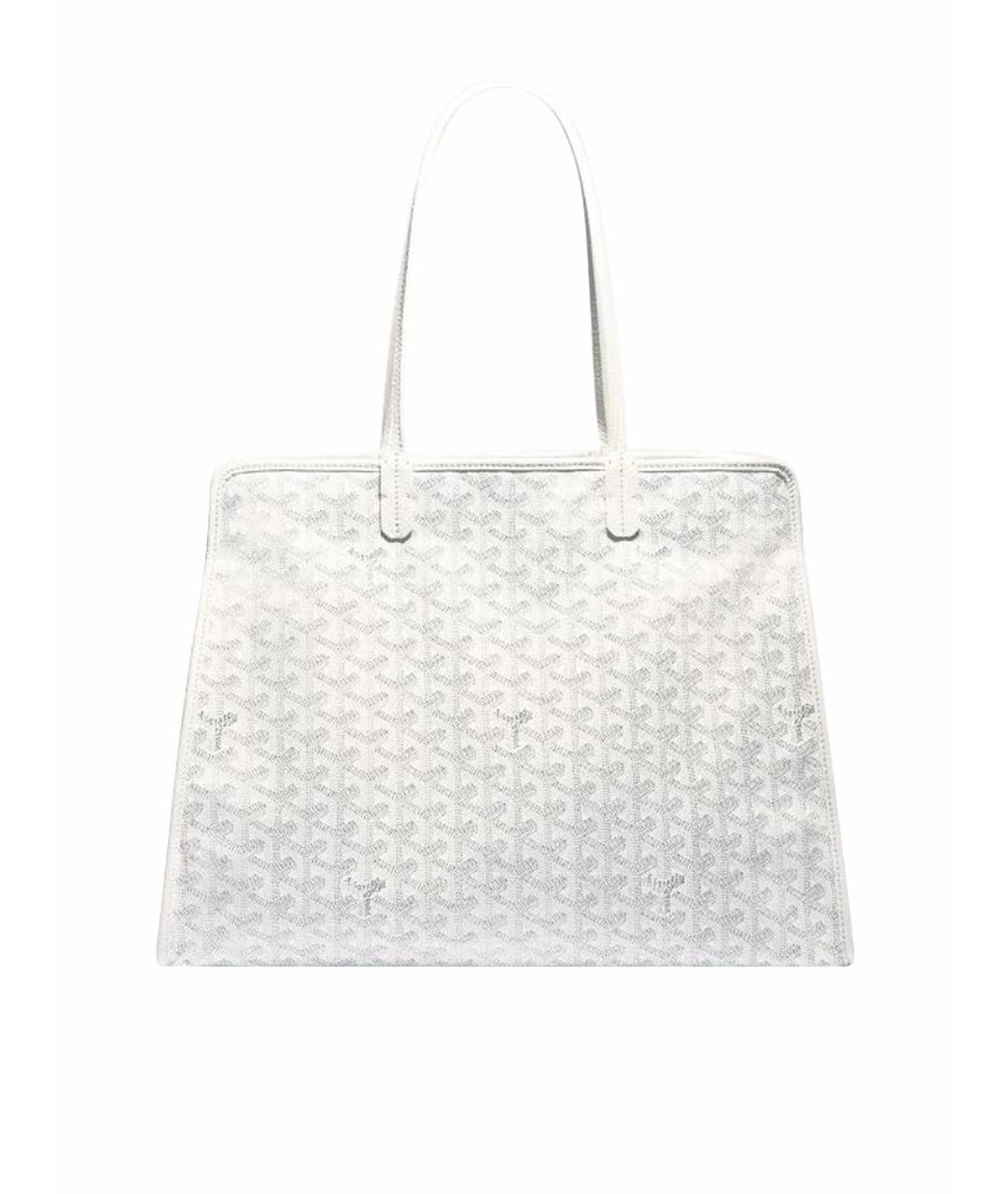 GOYARD Белая сумка тоут, фото 1